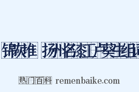 锦灰堆·扬州名漆工卢葵生组词是什么意思的图片